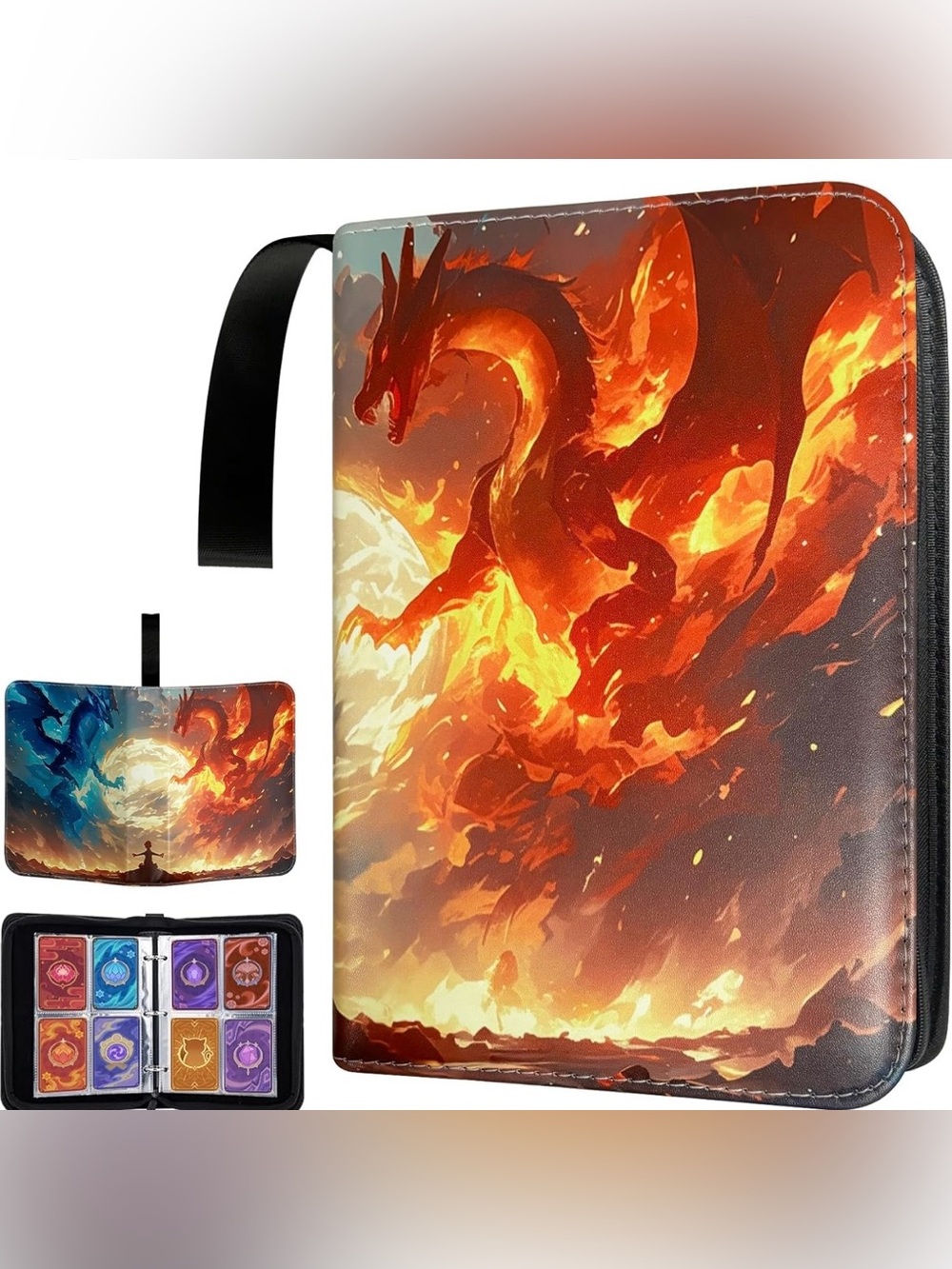 KUEJOP Pokemon Binder Pocket Trading Card Binder- set of 2 NWT